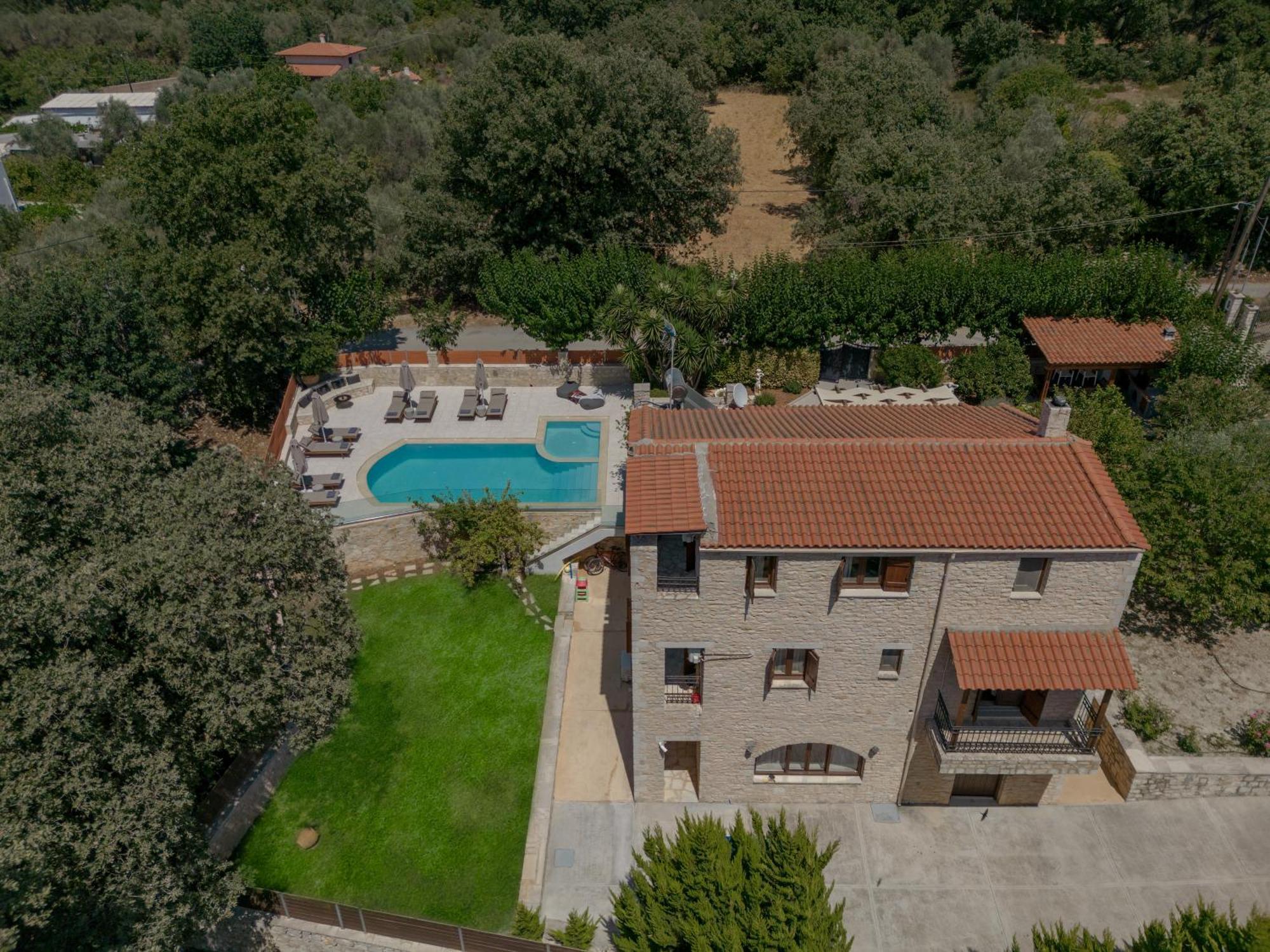 Villa Kalliopi Prinés エクステリア 写真
